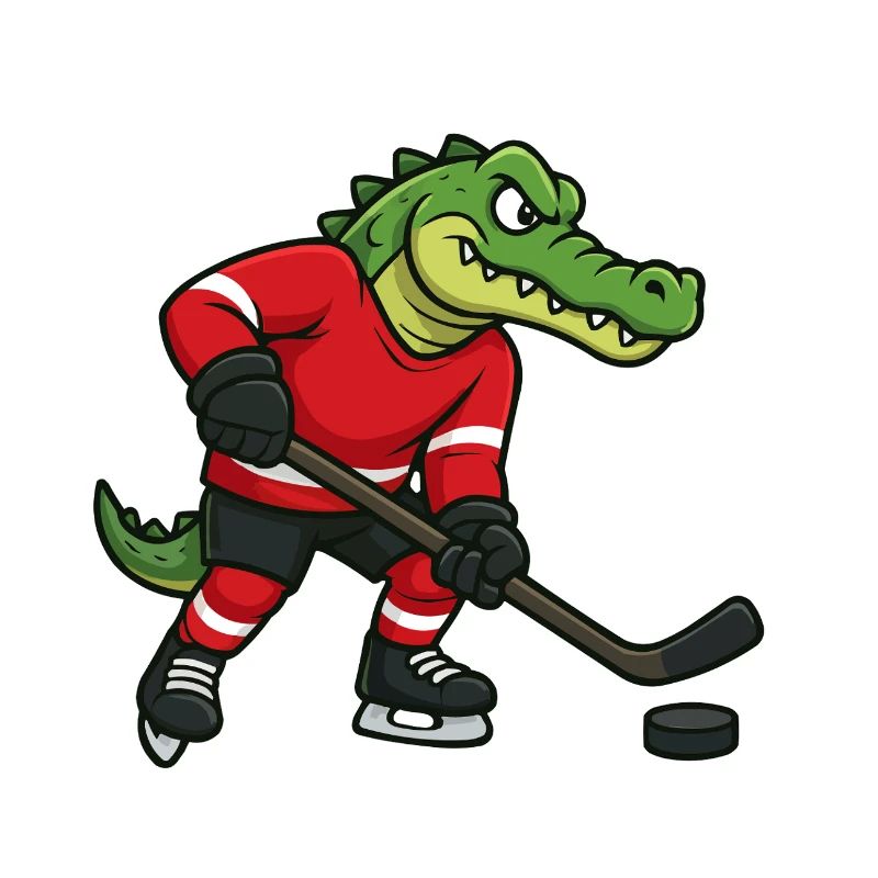Krokodil Eishockeyheld