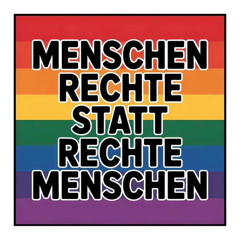 Menschenrechte statt rechte Menschen - Cool Pride 