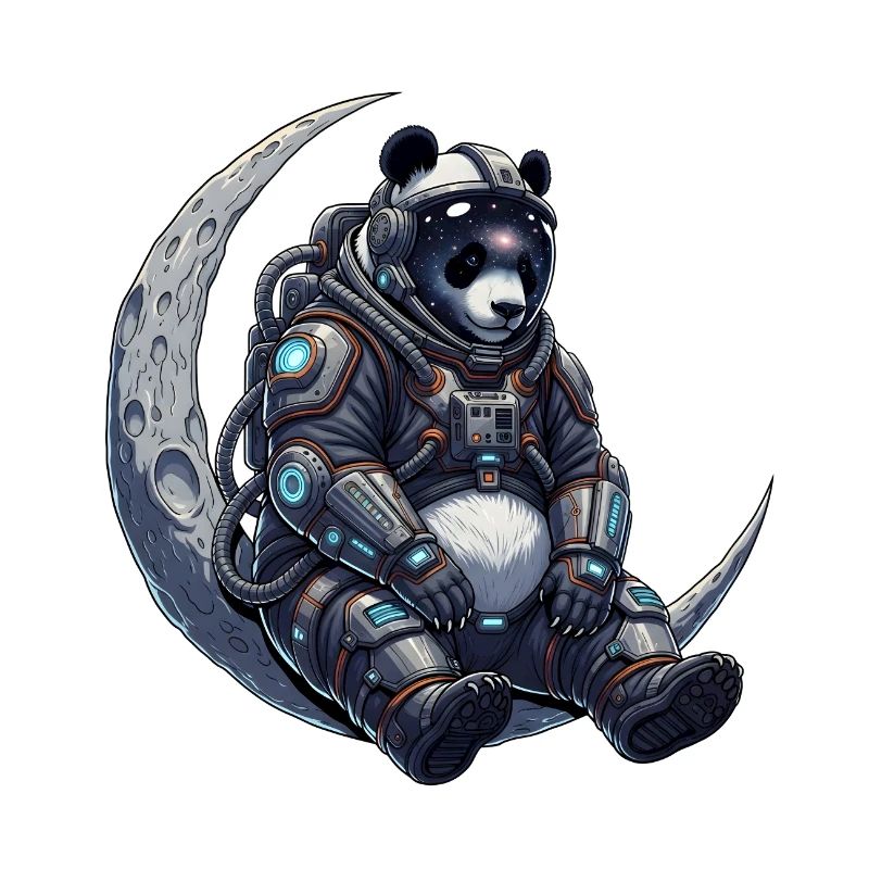 Panda Astronaut 