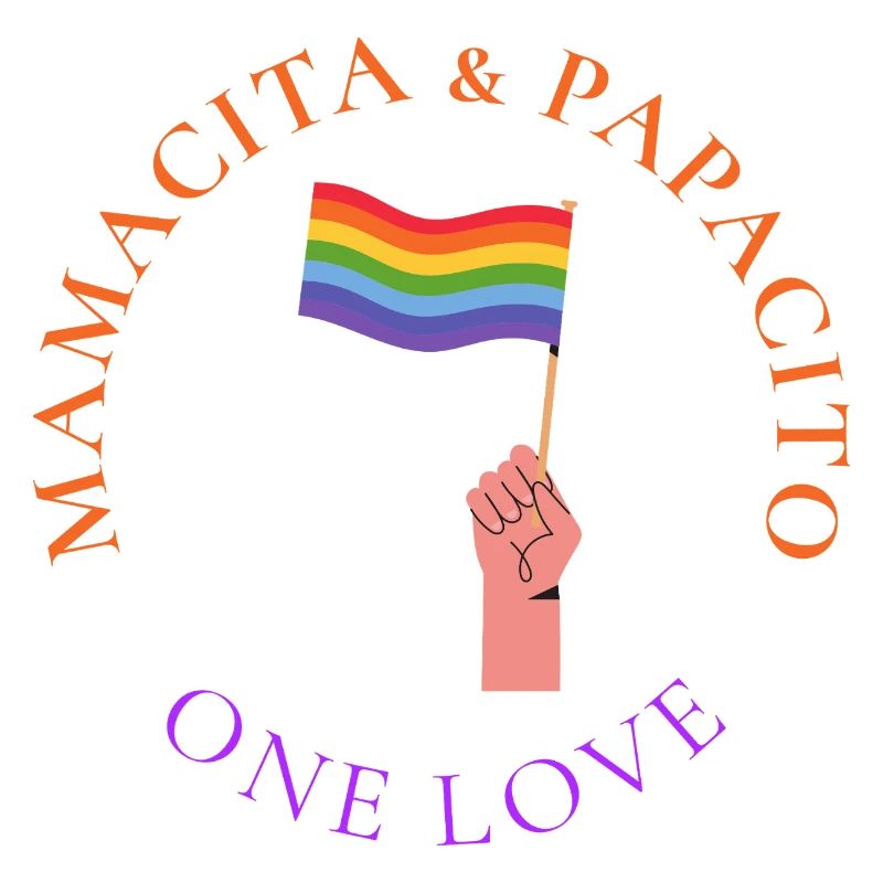 One Love Pride Flag Embrace