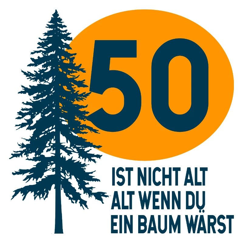 50. Geburtstag Geschenk Baum