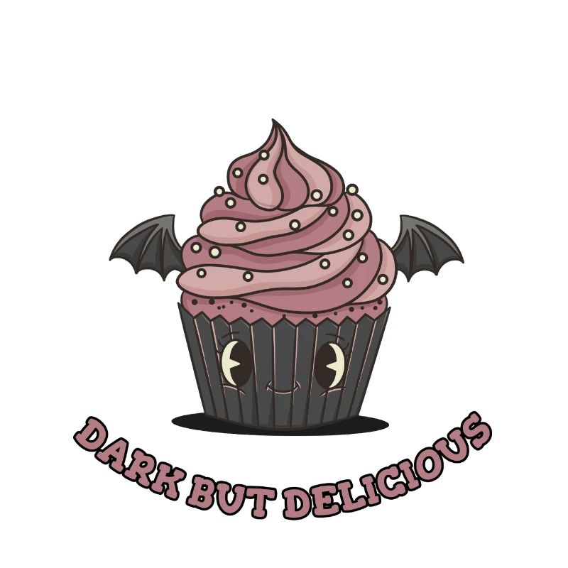 Mignon cupcake gothique