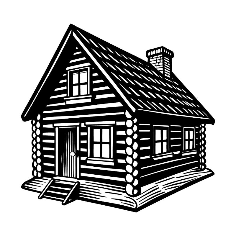 Log cabin