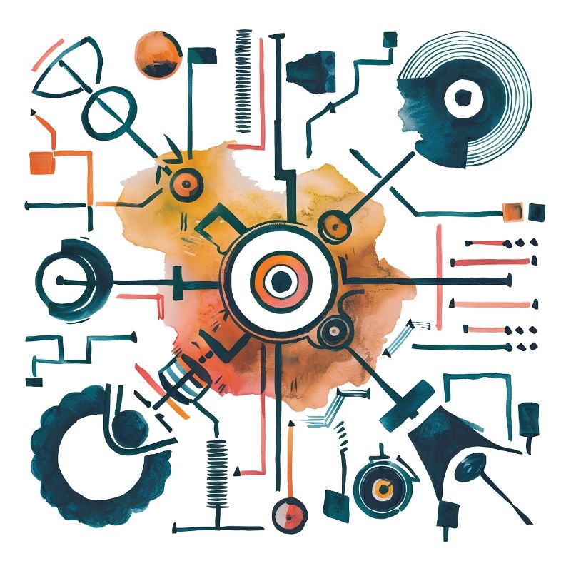 Plan de plan du diagramme mécanique