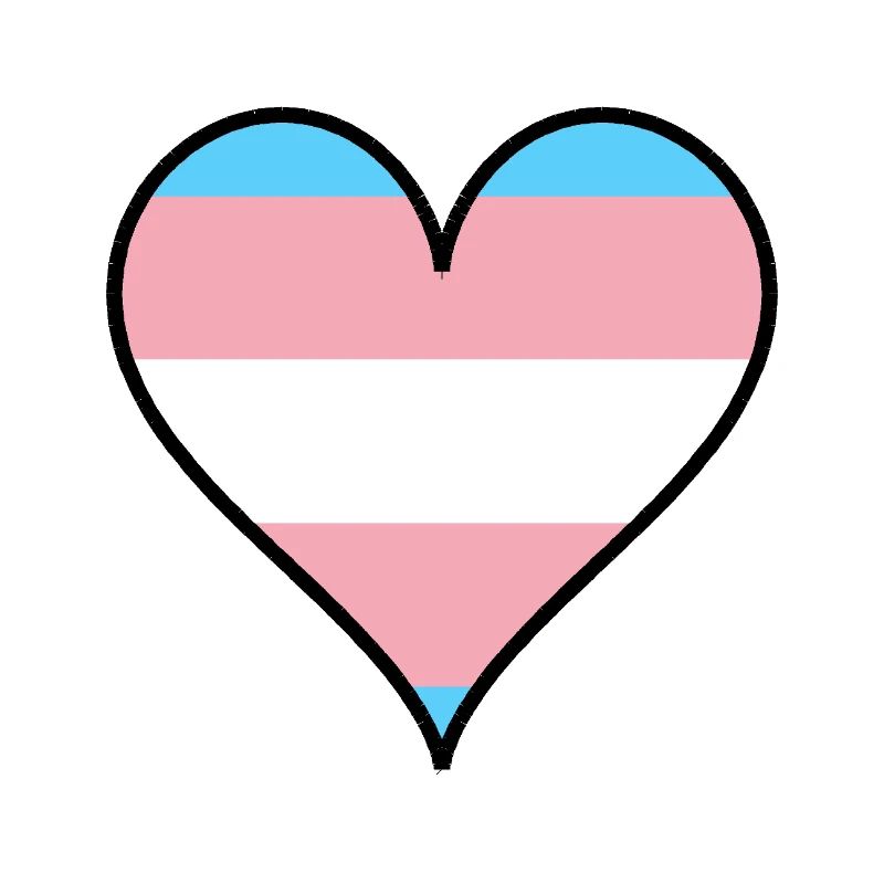 Trans Pride Herz