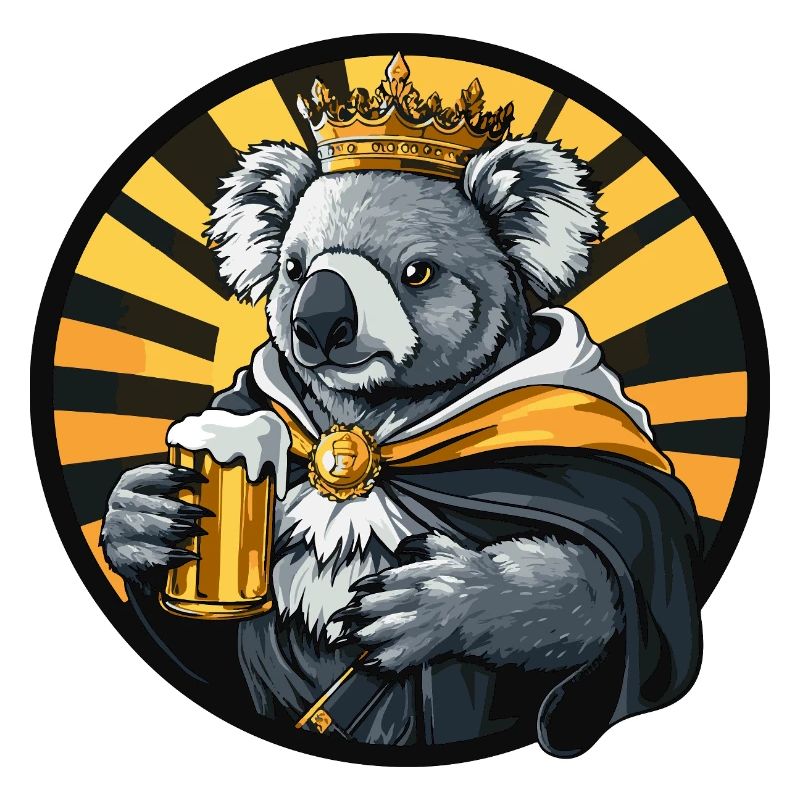 Koala Bier Lustig