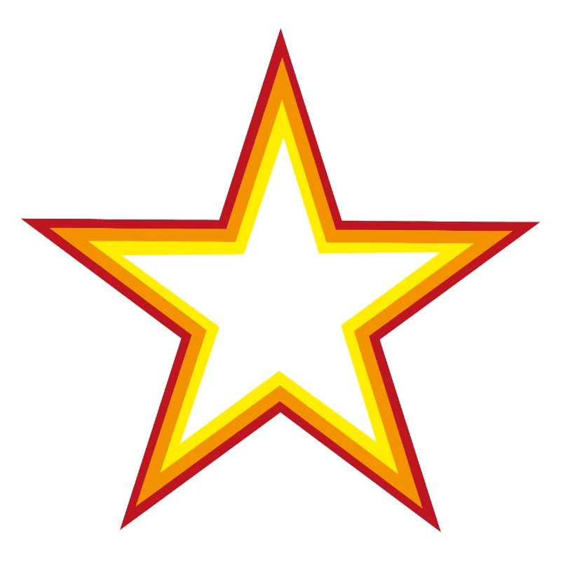 Stern bunt