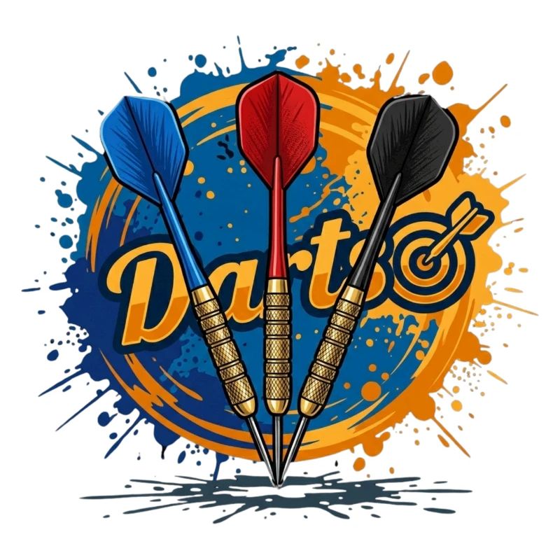 Dartsplash Farbexplosion