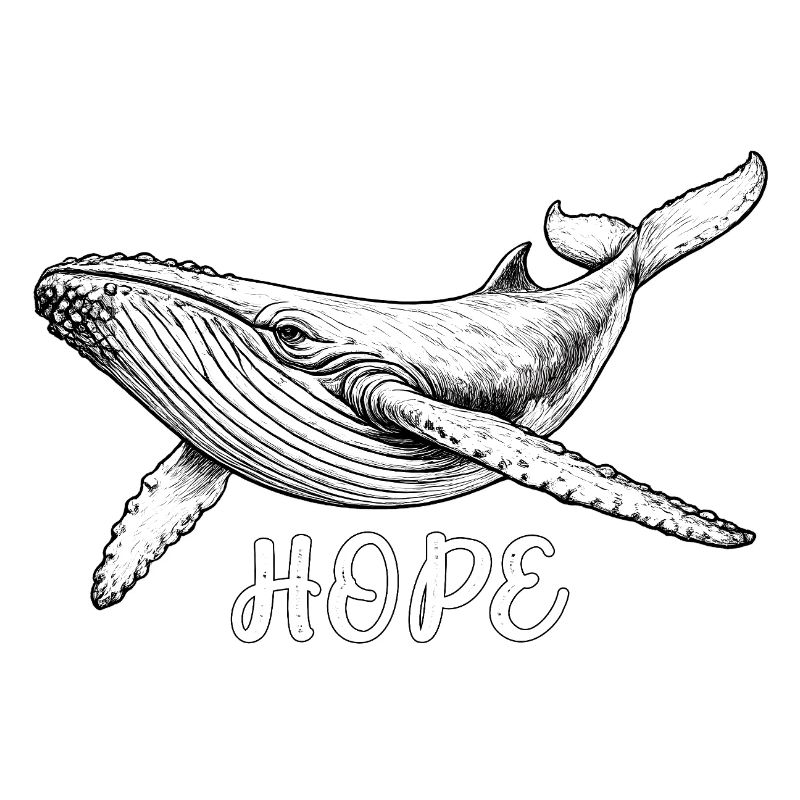 Hoffnung Wal-Rettung Hope