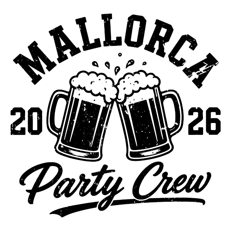 Mallorca 2026 Party Crew Bier Bier Bier