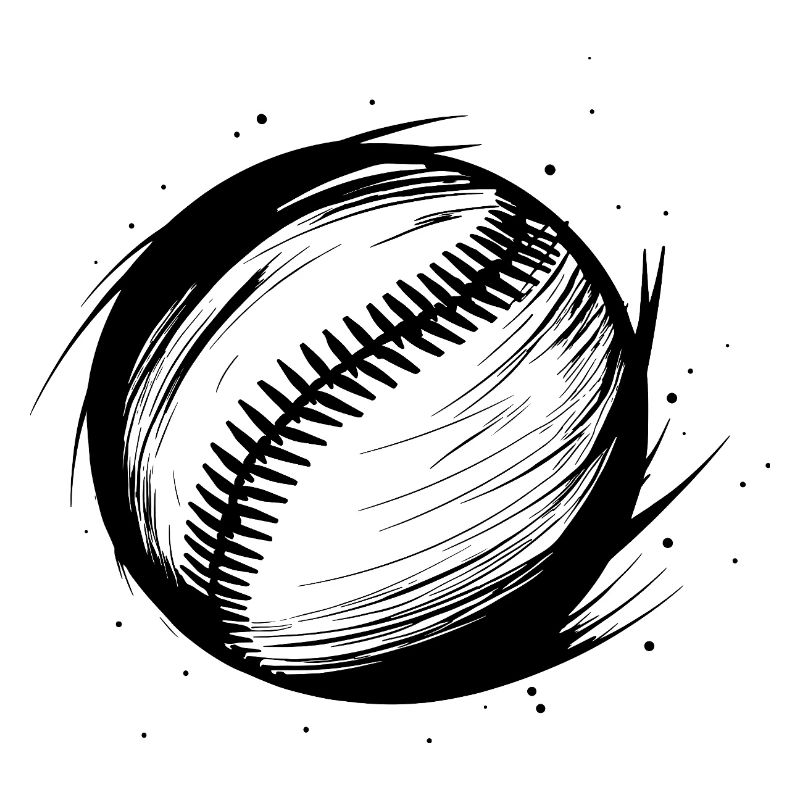 Baseball Ball Sketch