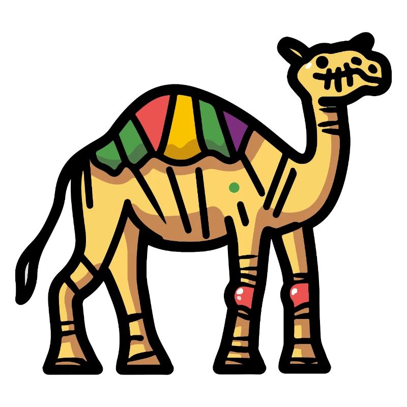 Camel Halloween Zombie