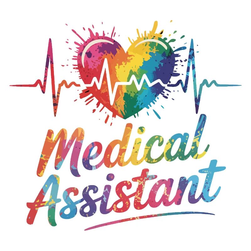 Regenbogen Medizinalassistent Herz