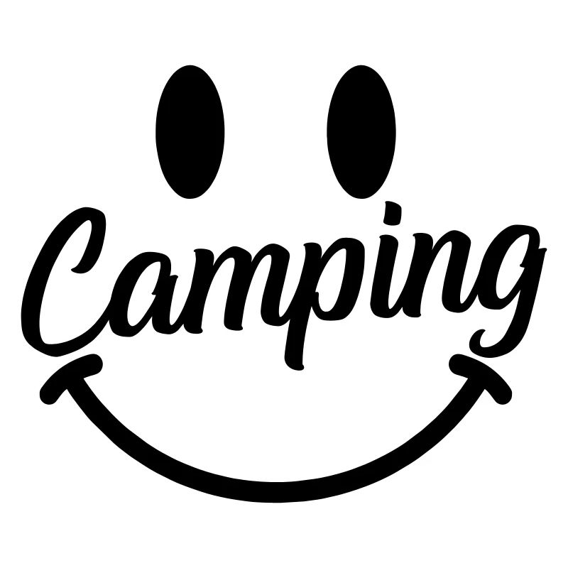 Camping smile
