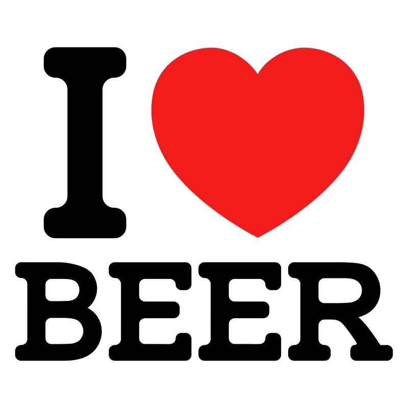 I love Beer (Farben änderbar)