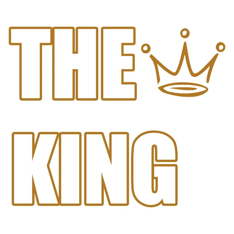 THE KING – Bold Royal Statement Design