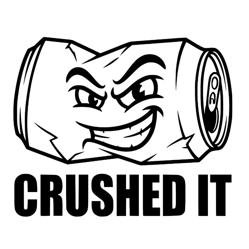 Crushed It - Graffiti Tin