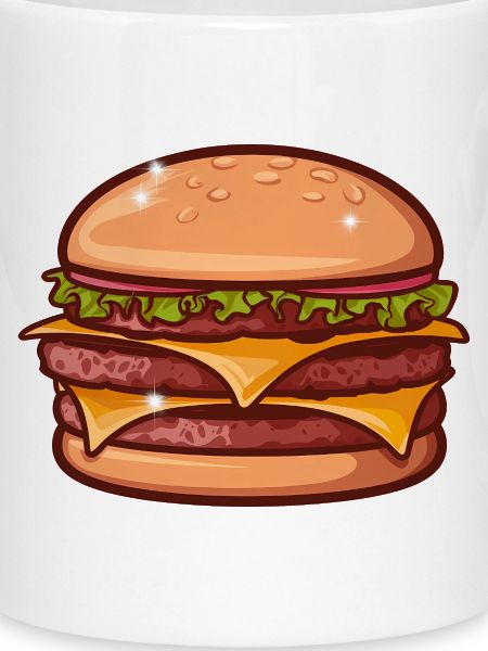Saftiger Cheeseburger