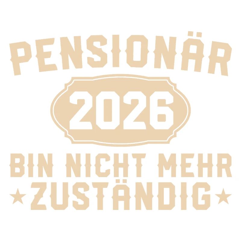 Retraité 2026 Non responsable