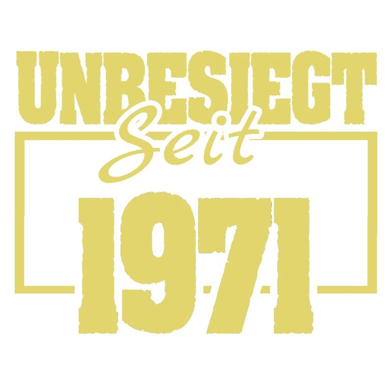 Invaincu en 1971