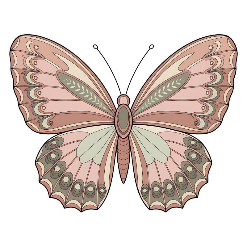 Boho Schmetterling