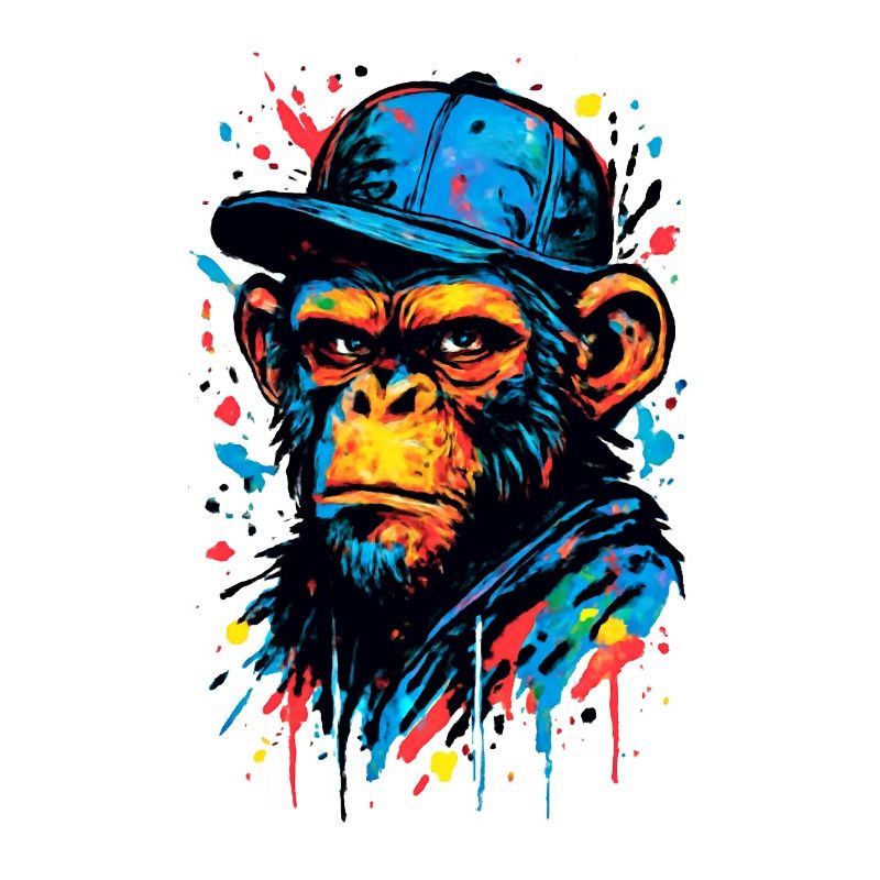 The Monkey Dance | StreetArt Affe