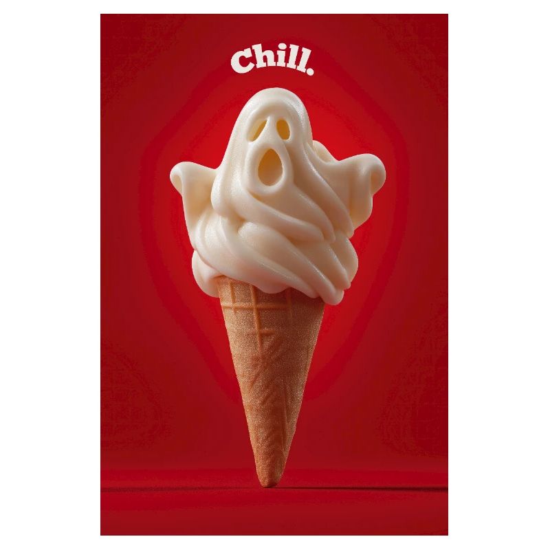 Chill Ghost IceCream Cone