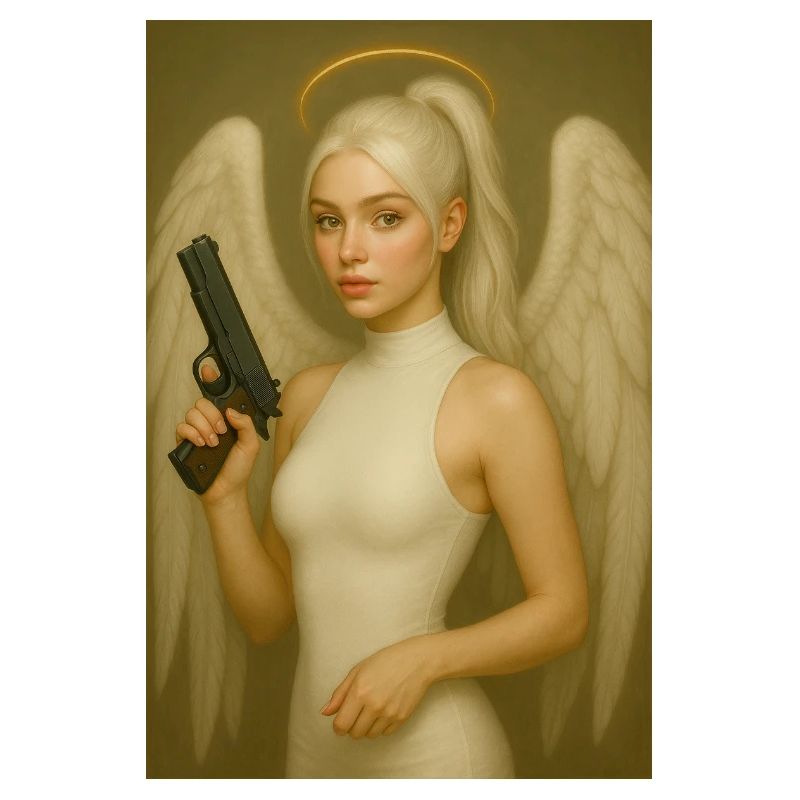 Engel mit Waffe 