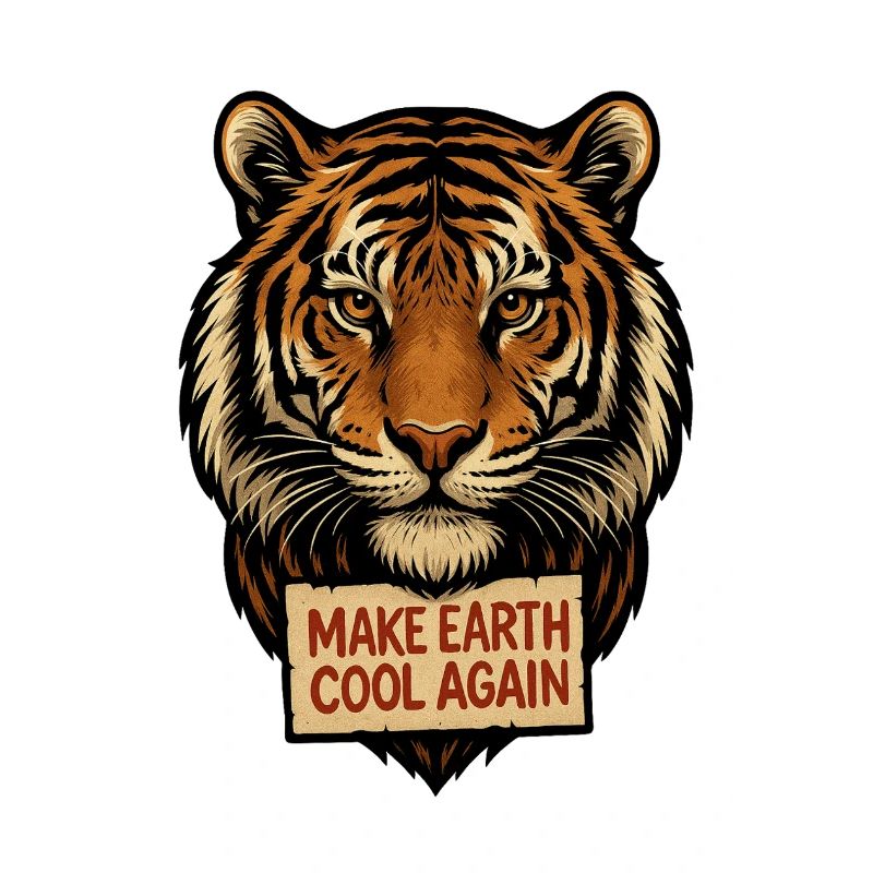 Tigerkopf Make Earth Cool Again