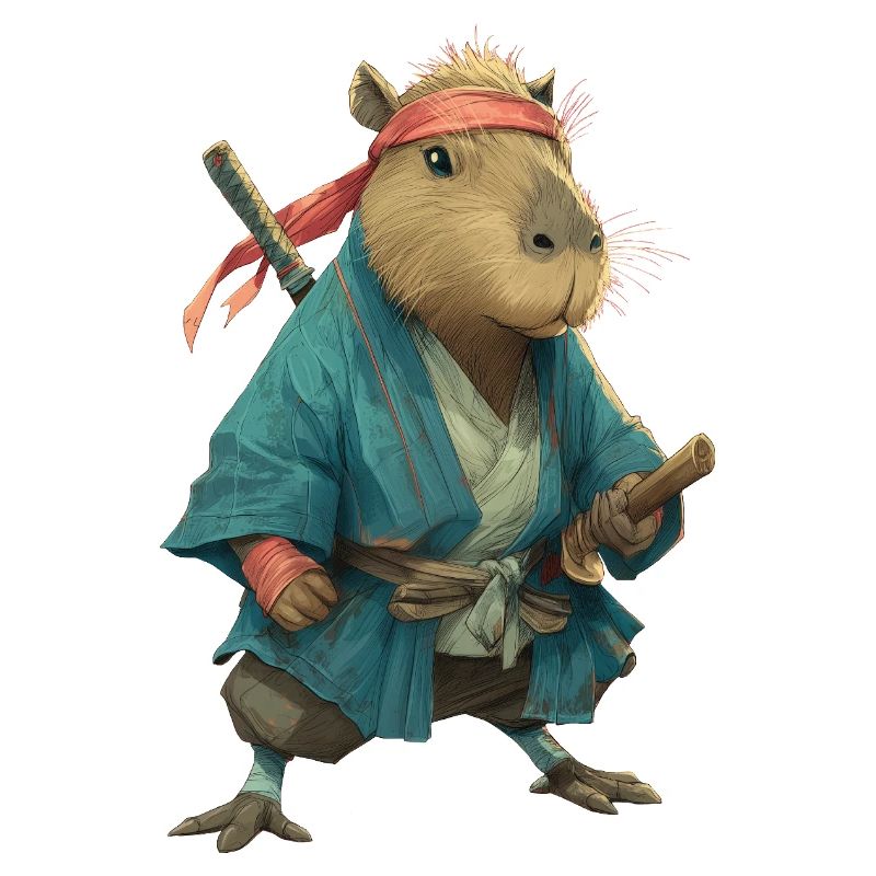 Capybara Ninja