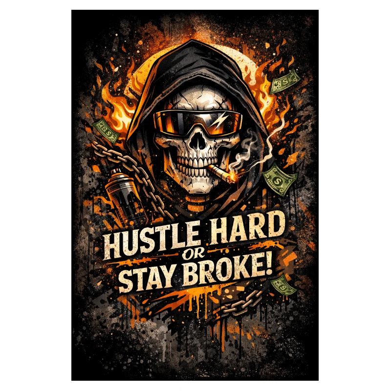 Hustle Hard oder Stay Broke