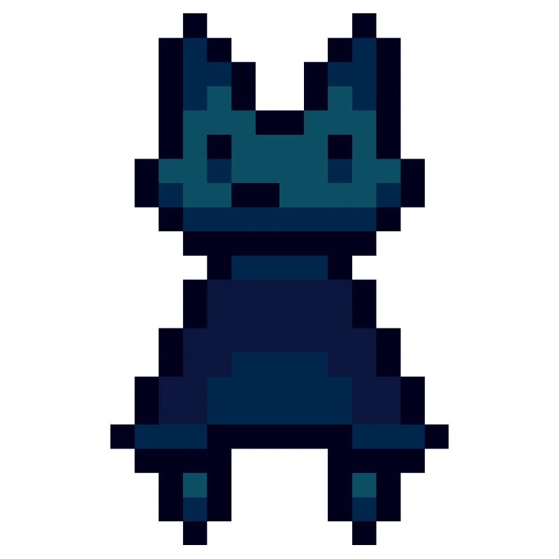 Pixel-Katze