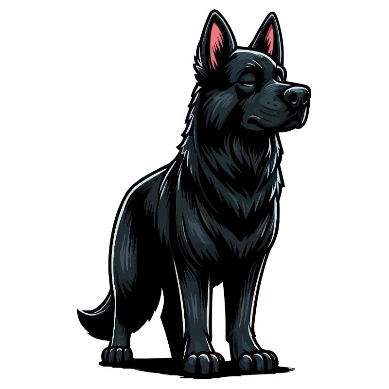 Black German Shepherd German Shepherd Owner