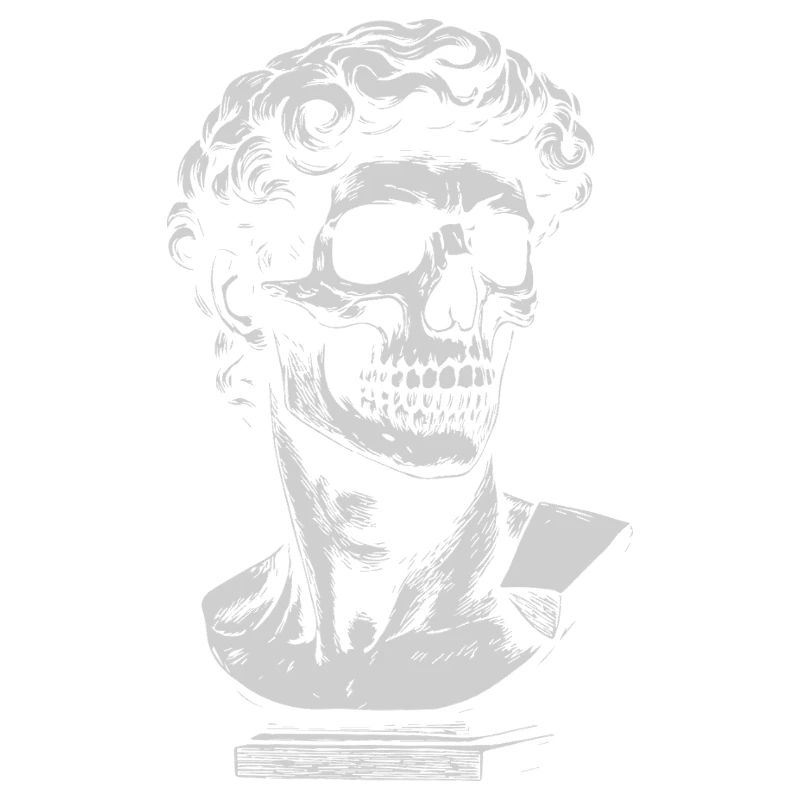 David Michelangelo Skull Bust Artwork