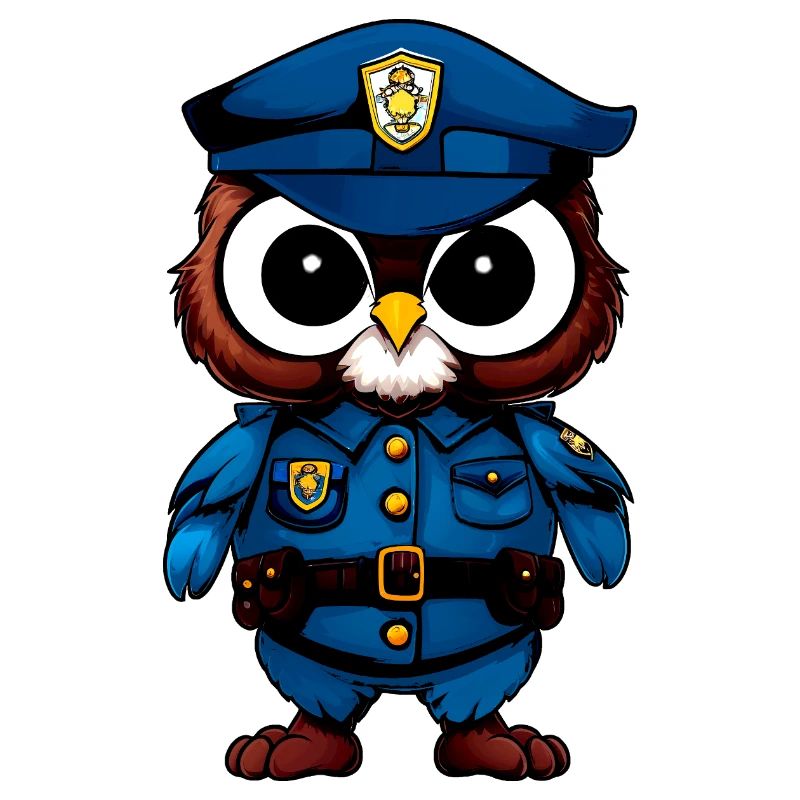 Eule Polizei