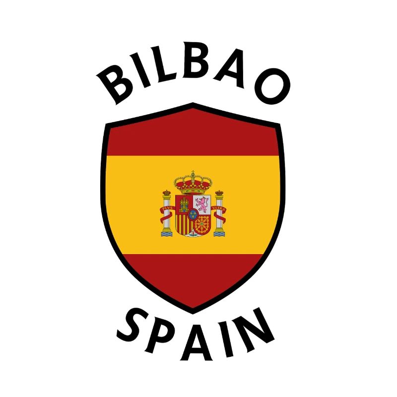 Bilbao Schild Spanien Wappen Abschlag