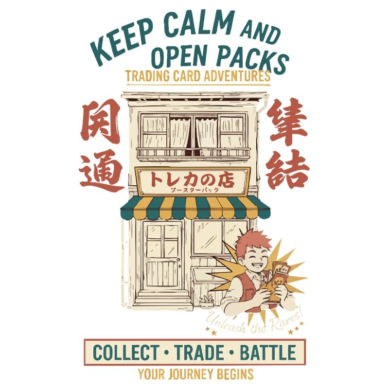 Keep Calm And Open Packs Sammelkartenabenteuer