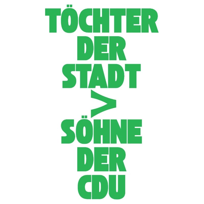Töchter der Stadt > Söhne der CDU