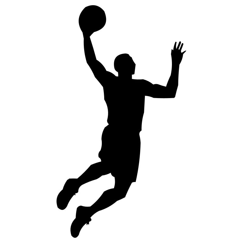 Silhouette du basket-ball