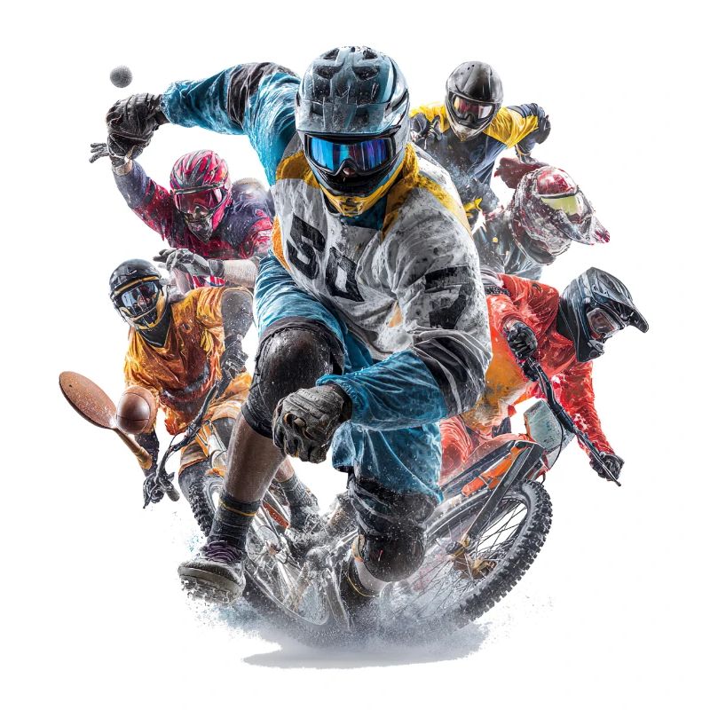 Motocross Hurricane: Various Spoerarten Parade