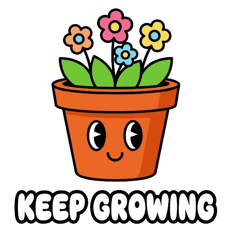 Keep Growing Blumentopf