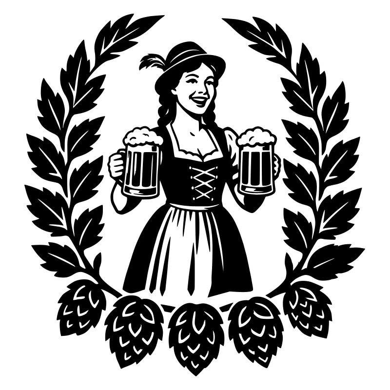 Bier Mädchen