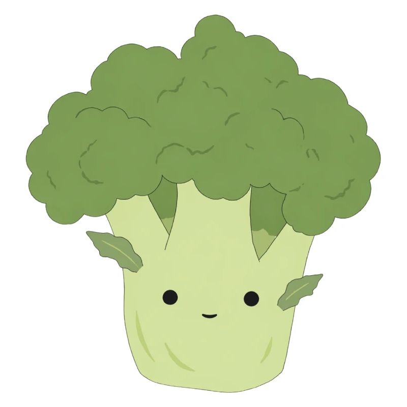 Ben Broccoli – Sweet Kawaii Vegetable Design