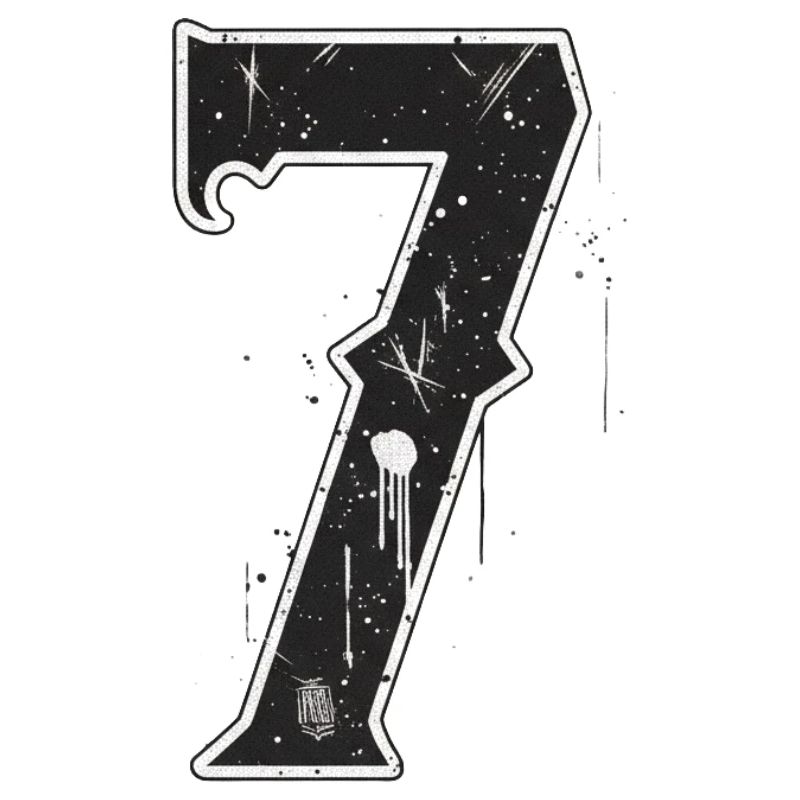 Galactic Number Seven Design