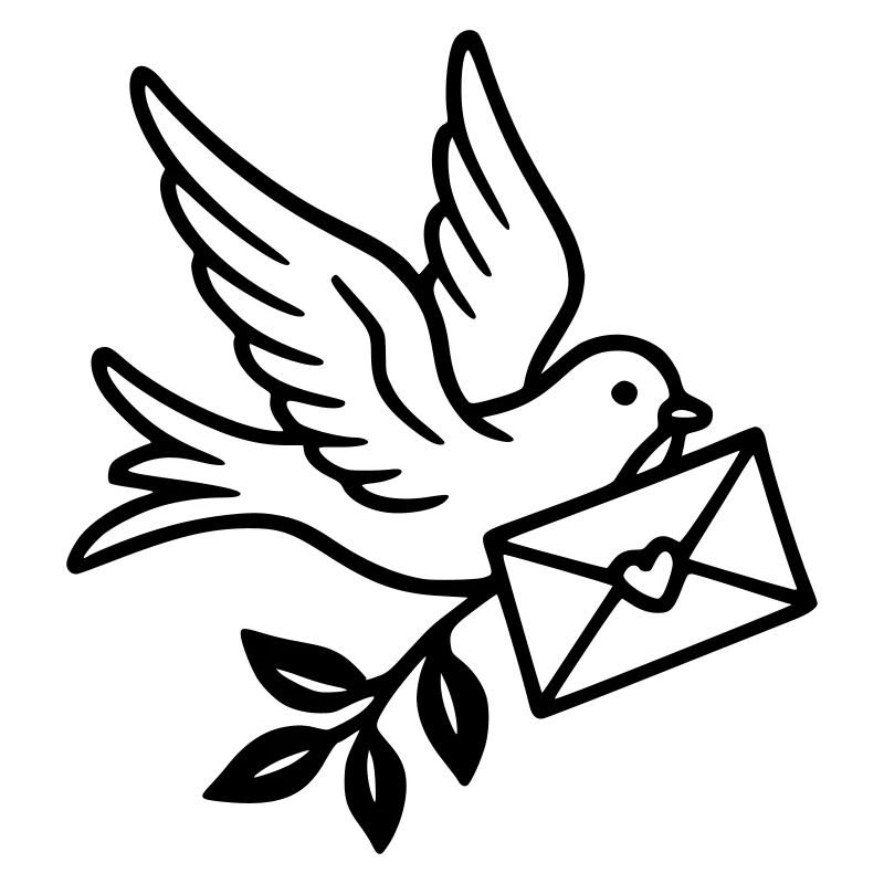 Wedding - Dove Letter