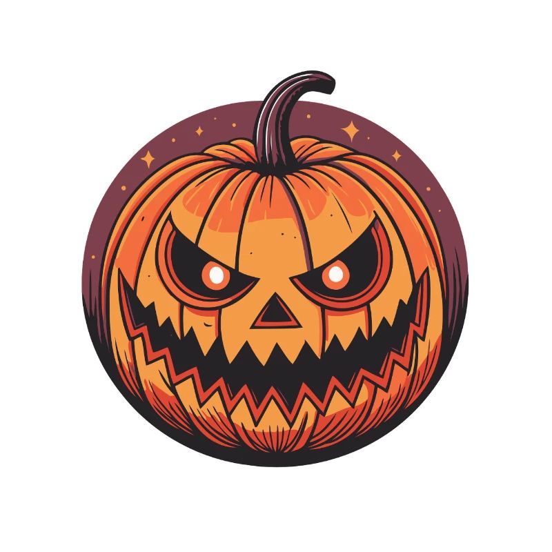 Scary Jack O Lantern Pumpkin