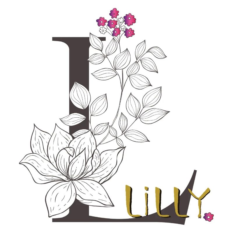 Letter L Lilly