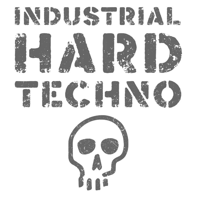 Industrial Hard Techno Totenschädel