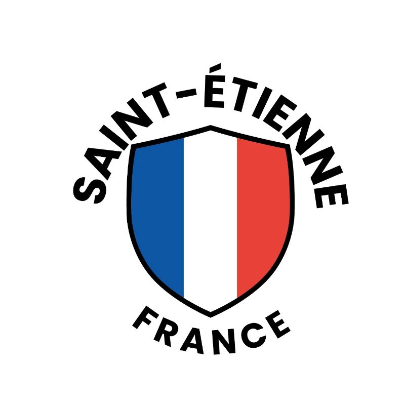 Saint-Étienne-Frankreich-Schild