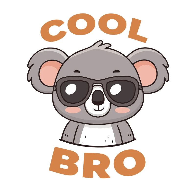 Koala Cool Bro mit Schutzbrille